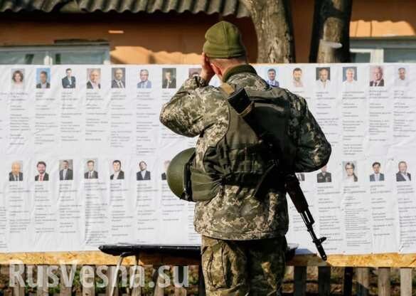 Солдаты ВСУ на передовой голосовали за Зеленского (ИНФОГРАФИКА)