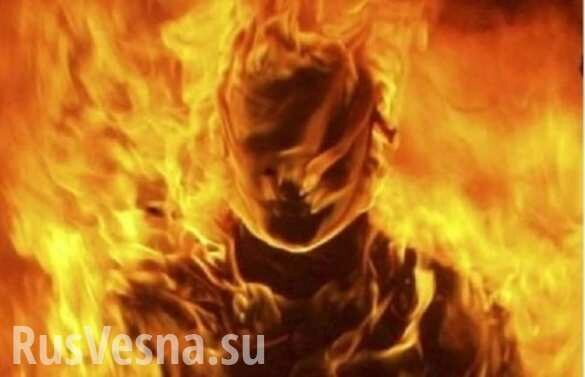 Украинский пенсионер не успел убежать, выжигая кукурузу, и сгорел на поле заживо (ВИДЕО)