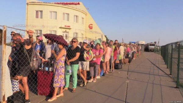 В Крыму зафиксирован резкий рост пассажиропотока из Украины