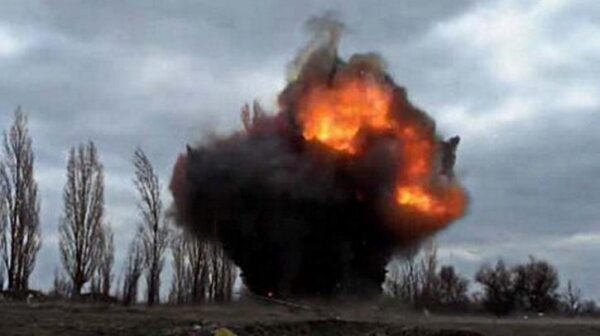 ВСУ в Донбассе взорвали собственный блиндаж