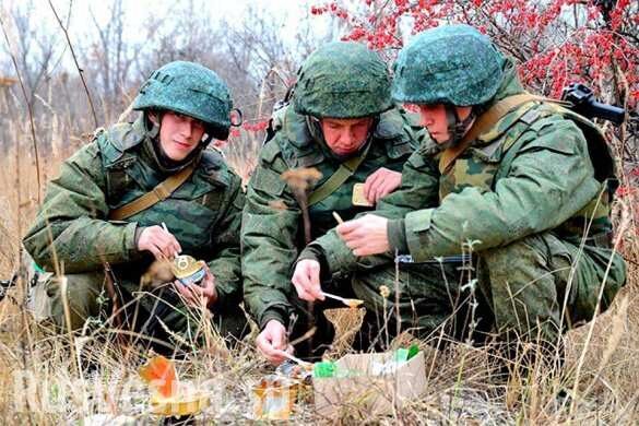 Армия России отказалась от тушёнки