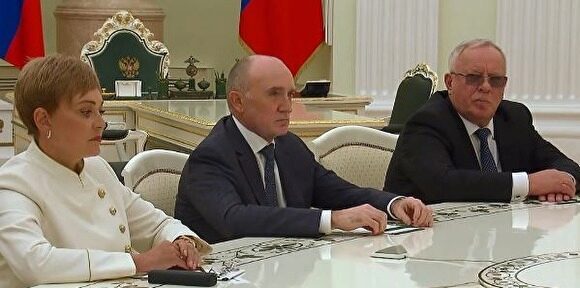 Дубровский в числе губернаторов-отставников встретился с Путиным