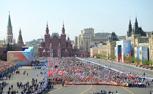 МВД: во всероссийской акции «Бессмертный полк» приняли участие более 10 млн человек