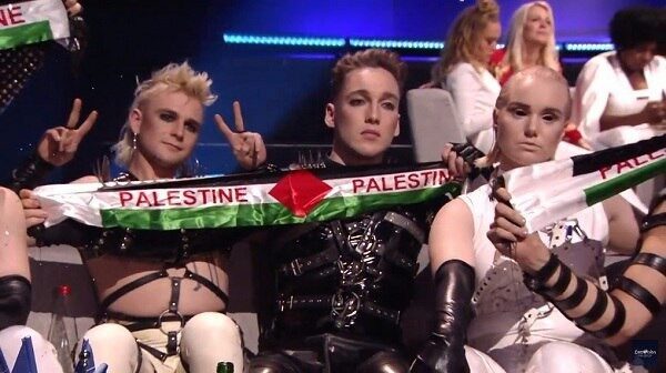 На Евровидении в Израиле дважды показали флаг Палестины