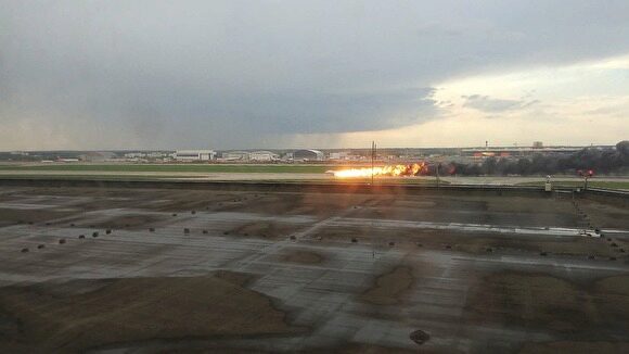На месте аварийной посадки Sukhoi Superjet в Шереметьево найдены «черные ящики»
