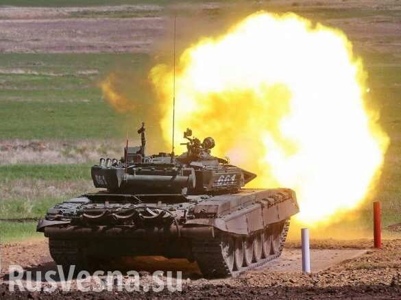 «Российский танк» в Сирии обстрелял пропагандистов США, ранив боевика «Аль-Каиды» (ВИДЕО)