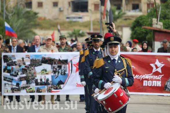 Сирия: «Бессмертный полк» прошёл по улицам Алеппо (ФОТО)