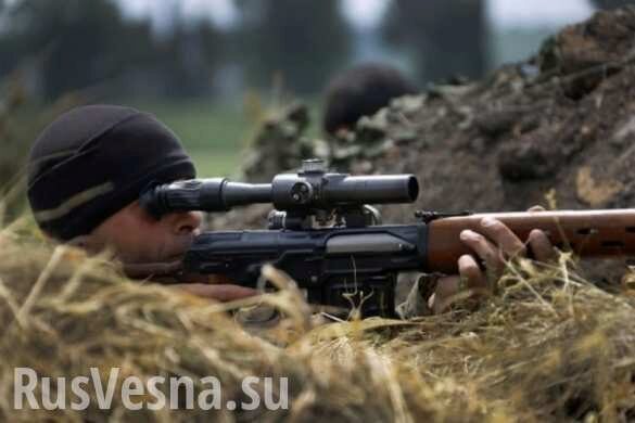 Снайперы Армии ЛНР готовы выполнить любую задачу (ВИДЕО)