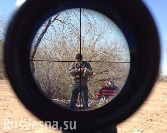 Снайперы ДНР наводят ужас на врага (ВИДЕО)