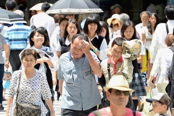 В Японии аномальная жара привела к гибели людей