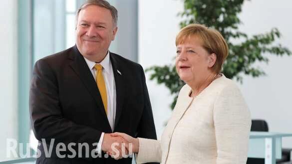 Меркель и Помпео обсудили противодействие России и помощь Украине