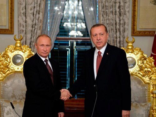 Президентам России и Турции удалось пообщатьсяперед саммитом СВМДА в Душанбе
