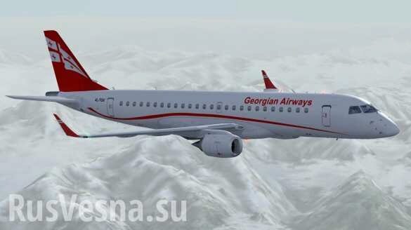 В Georgian Airways придумали, как обойти запрет на полёты в Россию