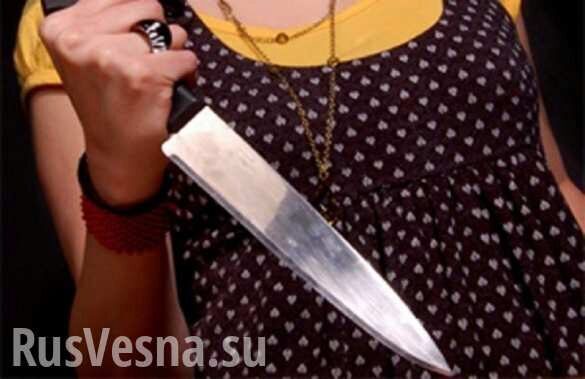 Дикая Украина: Харьковская пенсионерка пыталась зарезать внука (ФОТО)