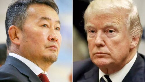 Дональд Трамп примет в Белом доме президента Монголии