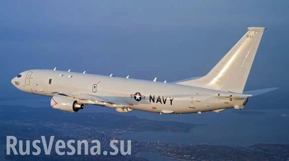 Кадры перехвата дерзкого «американца» Boeing P-8A Poseidon у берегов Крыма (ФОТО, ВИДЕО)