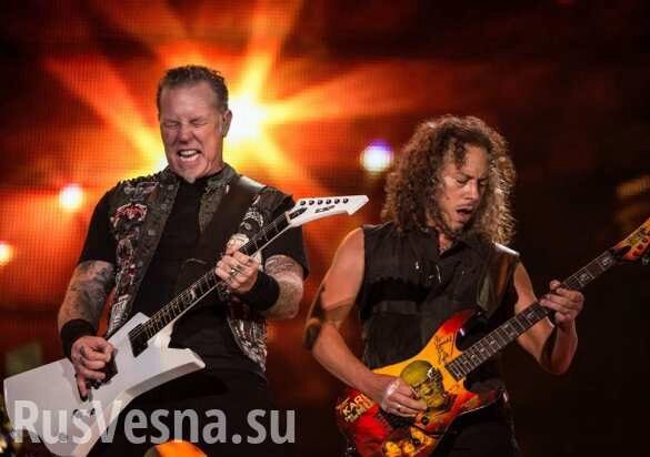 Легендарная Metallica исполнила «Группу крови» Цоя на концерте в Лужниках (ВИДЕО)