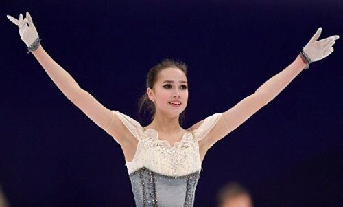 Олимпийская чемпионка Алина Загитоваа стала самой обсуждаемой фигуристкой в России