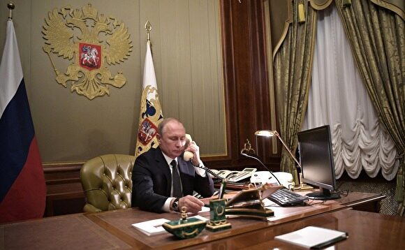 Путин и Зеленский первый раз поговорили по телефону
