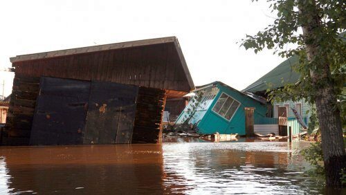 В Иркутске в результате паводка пострадали 744 человека