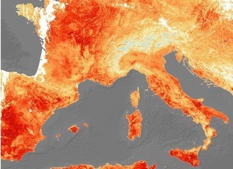 В Европе установилась рекордно жаркая погода