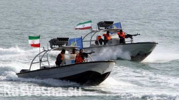 В Иране показали момент захвата британского танкера (ВИДЕО)