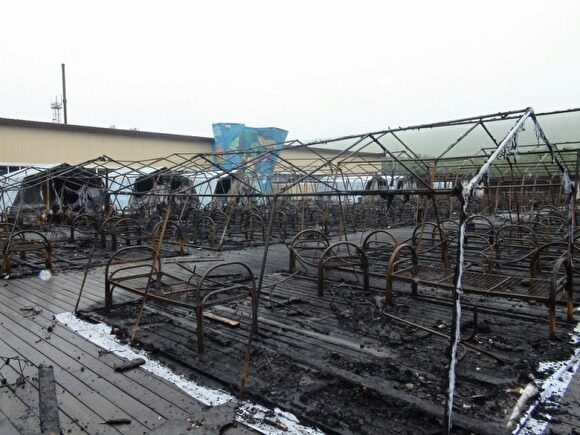 Власти рассказали о состоянии детей, пострадавших во время пожара в палаточном лагере