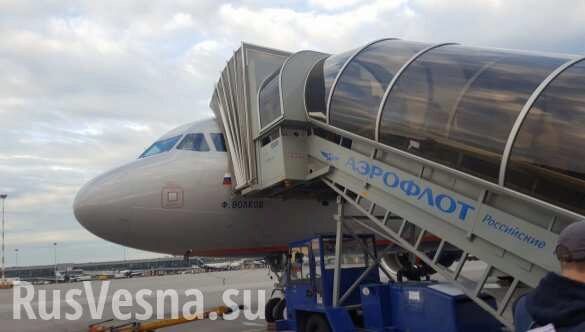 В Шереметьево трап врезался в Boeing 737 (ФОТО)
