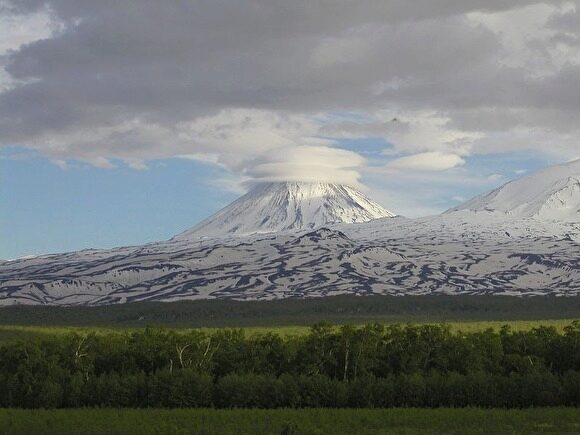 Вулкан Ключевская Сопка проснулся на Камчатке