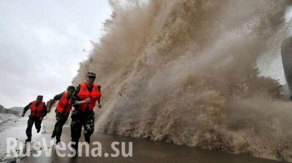 Эвакуировано более миллиона человек: супертайфун Лекима обрушился на Китай (ФОТО, ВИДЕО)