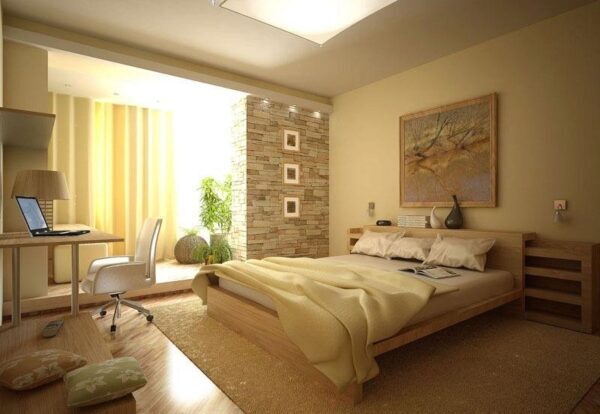 Интерьер спальни в теплых тонах - особенности декора в 20 фото красивого интерьера