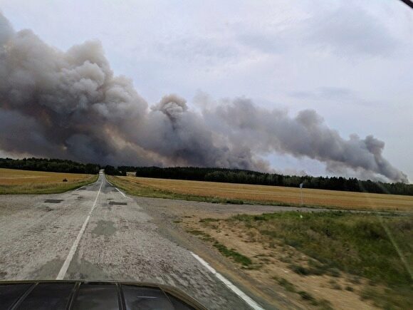 На юге Челябинской области потушили очередной природный пожар