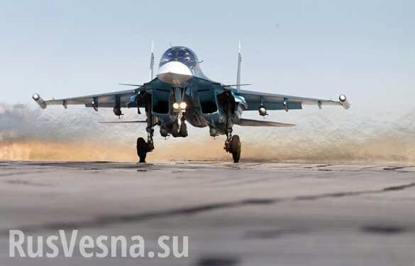 Впечатляющие кадры посадки Су-34 и Ан-26 на строящуюся автомагистраль (ВИДЕО)