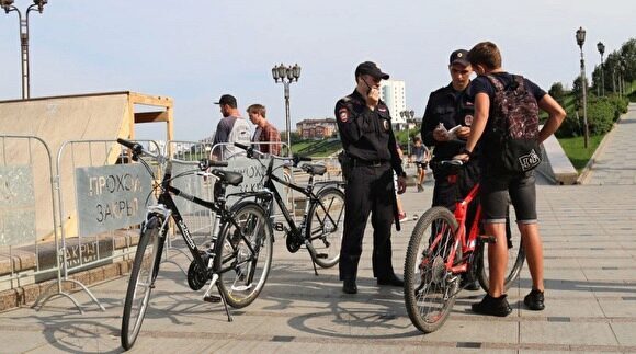 В Тюмени появились патрули МВД на велосипедах американской марки Schwinn