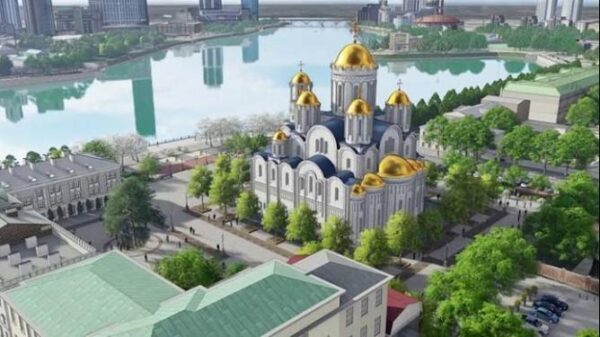 Администрация показала, как будет выглядеть храм святой Екатерины на разных площадках