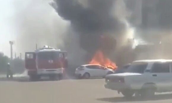 На Кубани в результате взрыва автомобиля пострадали четверо, в том числе двое детей