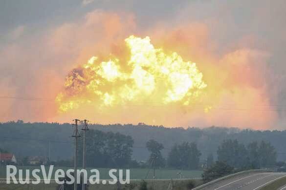 СРОЧНО: На складе в ВСУ в Калиновке вновь гремят взрывы