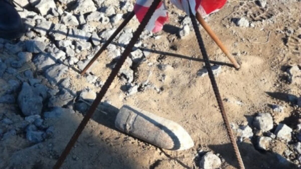 Бронебойный снаряд обнаружили на территории НЛМК