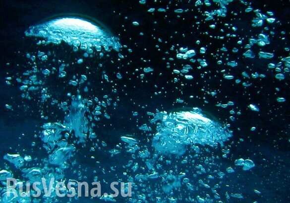 «Кипящая метановыми пузырьками вода» — российские учёные выявили рекордный выброс газа со дна моря