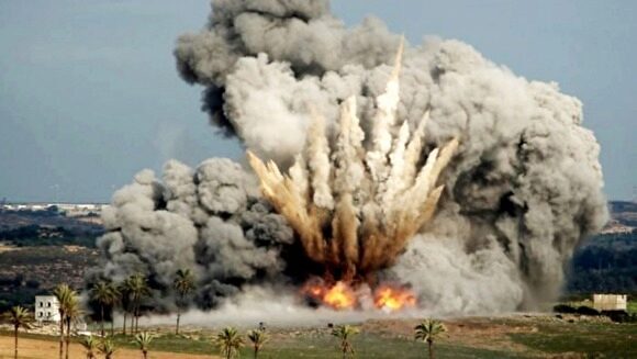 Коалиция США разбомбила собственный склад боеприпасов в Сирии