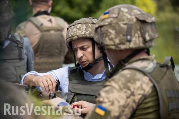 «Переходим к слабоумию и отваге?» — у «патрiотiв» истерика от нового лозунга оккупационной операции на Донбассе (ВИДЕО)