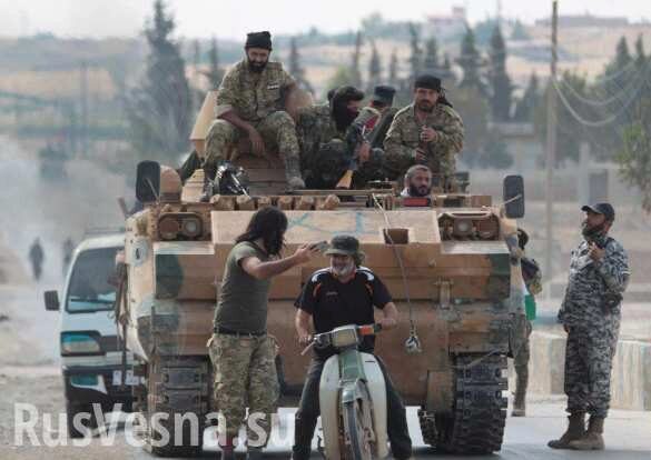 Турецкие войска захватили стратегически важный город в Сирии