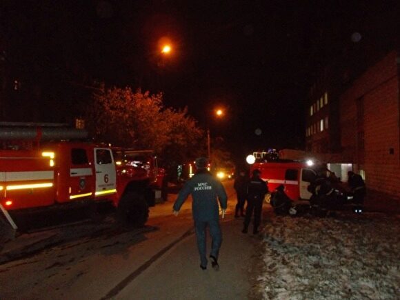 В Новосибирске загорелась больница скорой помощи. Эвакуировано 160 пациентов
