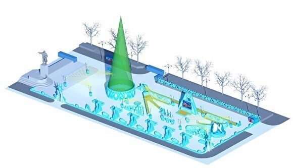 Ледовый городок в Екатеринбурге снова построит «Айс-проект 2000»