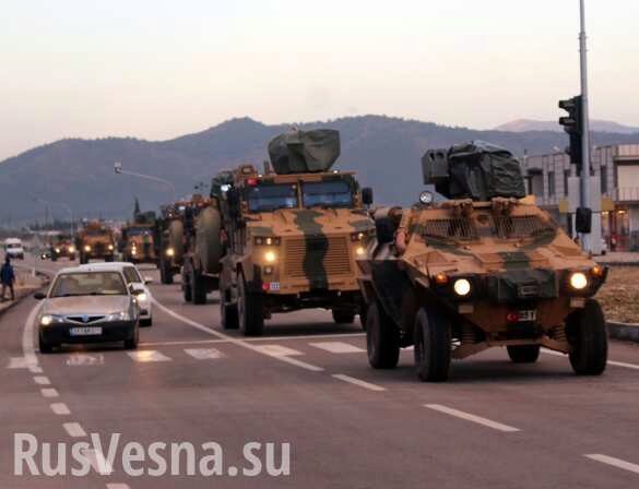 Совместный патруль с ВС РФ: Турецких военных закидали камнями и помидорами (ВИДЕО)