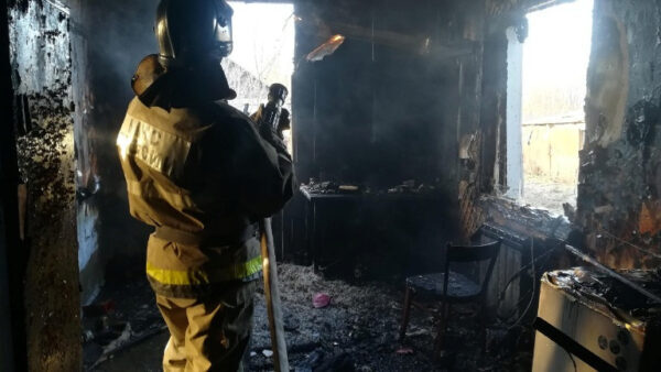 В горевших под Липецком домах погибли мужчина и женщина