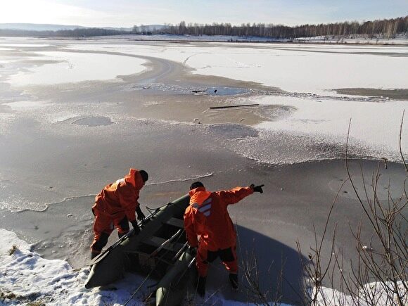 В Челябинской области рыбак провалился под лед и погиб