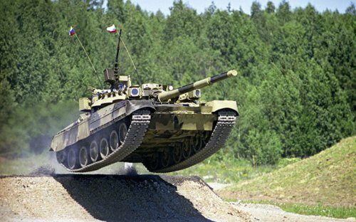 Военные США испытали российский «летающий» танк Т-80У