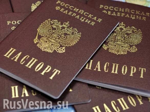 В Госдуме призвали отменить пошлины за получение российских паспортов для жителей Донбасса