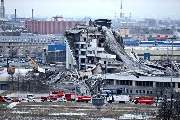 Директор «СКА-Арена» прокомментировал падение крыши спорткомплекса в Петербурге